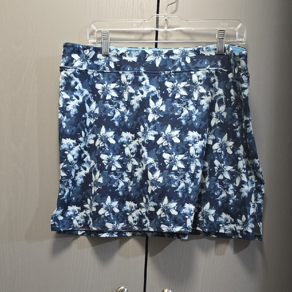 Tranquility by Colorado Clothing Navy Floral Mini Skirt
